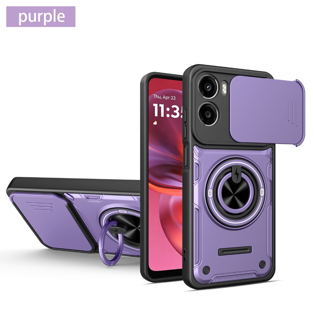 Phone Accessories Ring - Slayt Kamera Koruyucu 360 ° Motorola