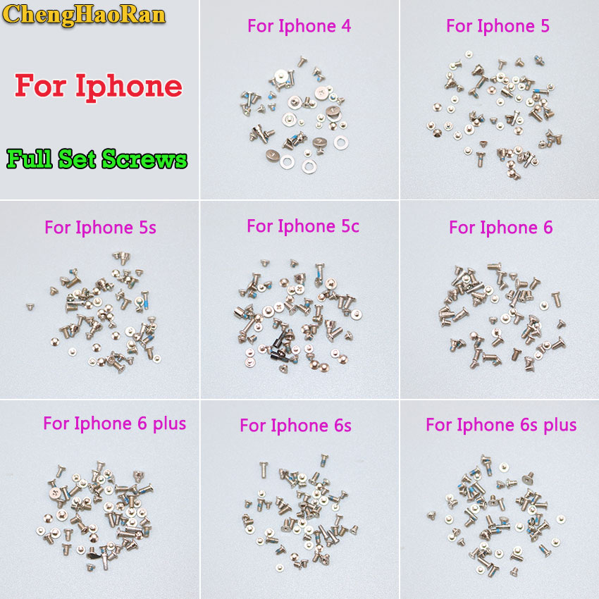 Phone Accessories Online - ChengHaoRan Tam set vidalar iPhone 4