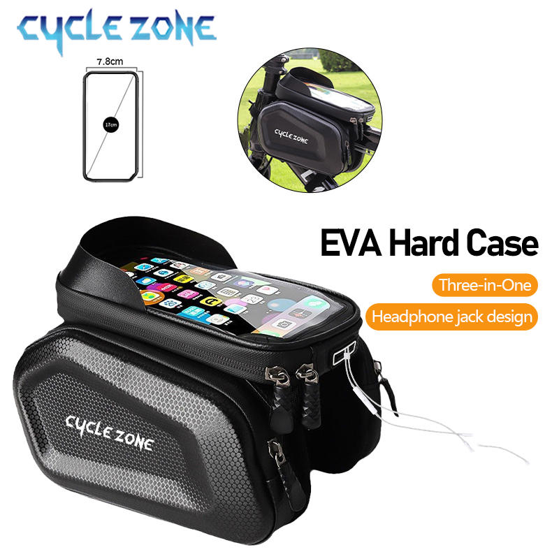 Phone Zone Accessories - Bisiklet Çantası Dokunmatik Ekran telefon kılıfı