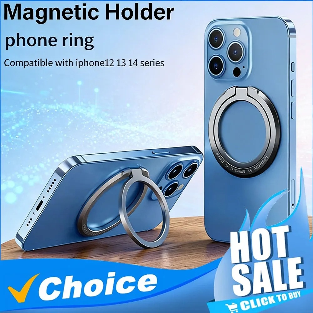 Phone Accessories Ring - Manyetik Telefon Halka Tutucu Çıkarılabilir Parmak