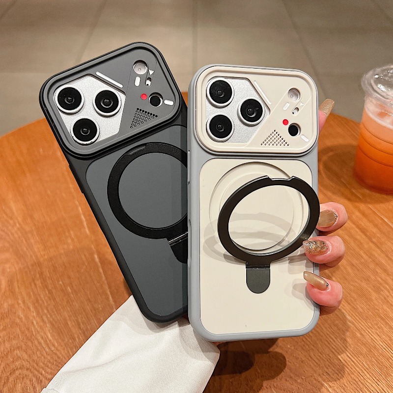 Phone Accessories Ring - Lüks Metal Halka Tutucu Manyetik Telefon