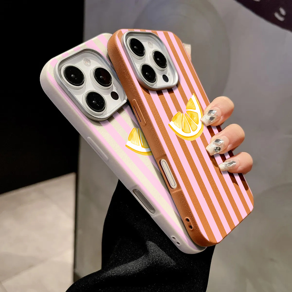 Limon Pembesi Çizgili Telefon  - Xiaomi Phone Accessories incelemesi ve fiyatı
