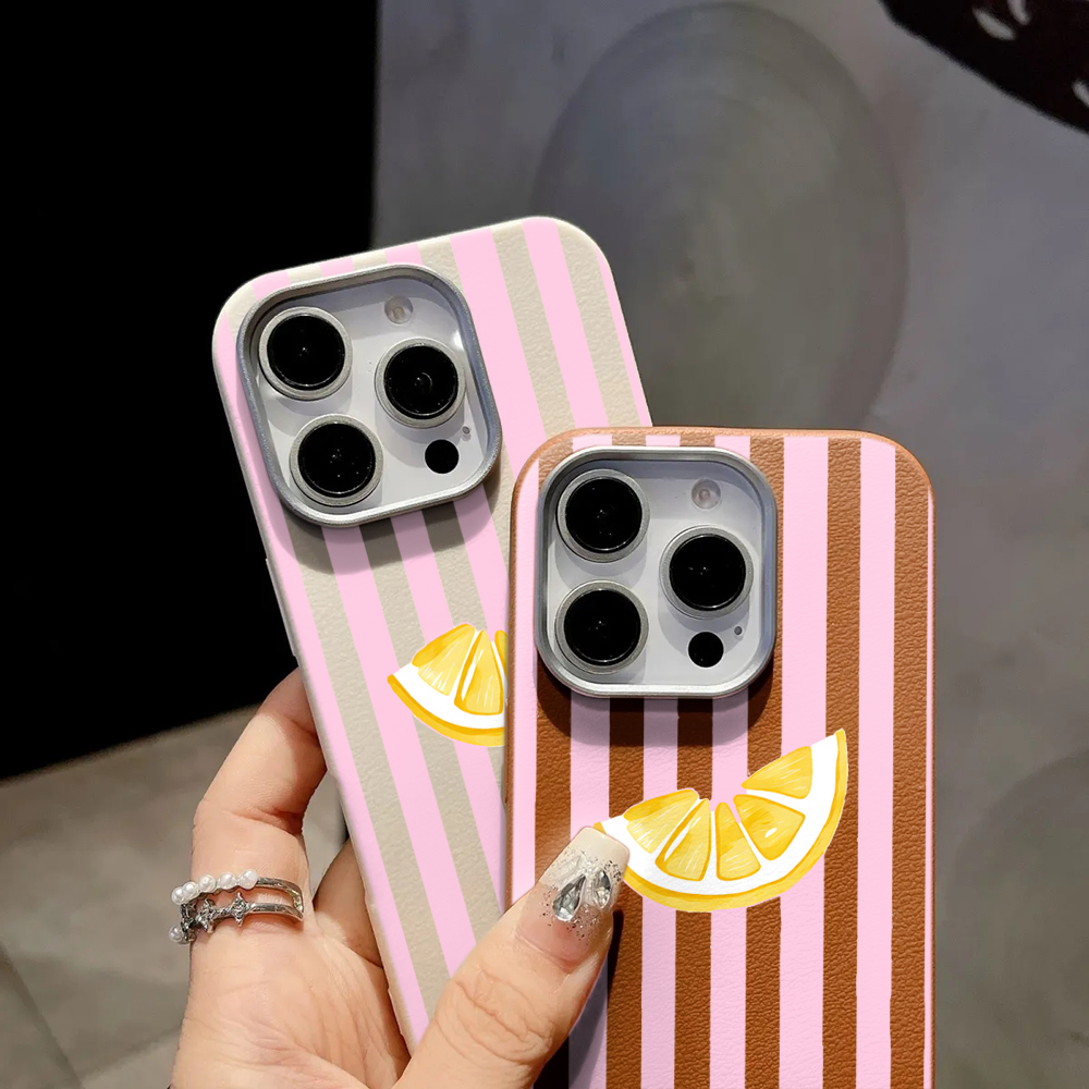 Limon Pembesi Çizgili Telefon  - Xiaomi Phone Accessories incelemesi ve fiyatı