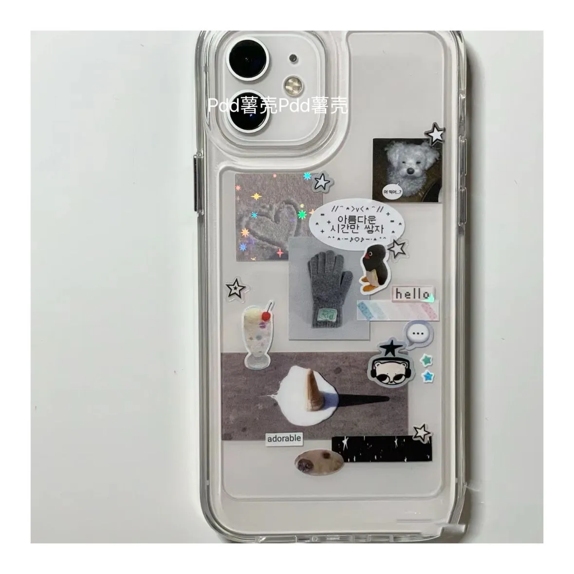 Penguen Köpek Kore Tarzı Basit - Y2K Phone Accessories incelemesi ve fiyatı