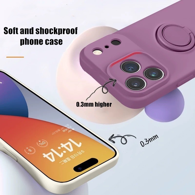 Sıvı Silikon Halka Standlı Man - Phone Accessories Ring incelemesi ve fiyatı