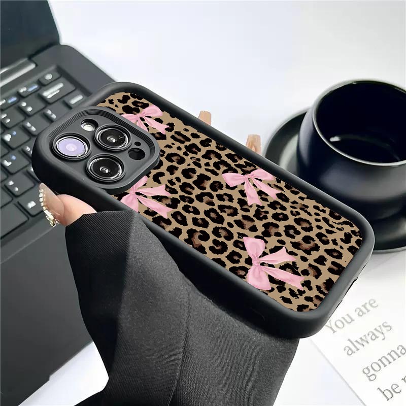 Lüks Leopar Desenli Fiyonklu T - Y2K Phone Accessories incelemesi ve fiyatı
