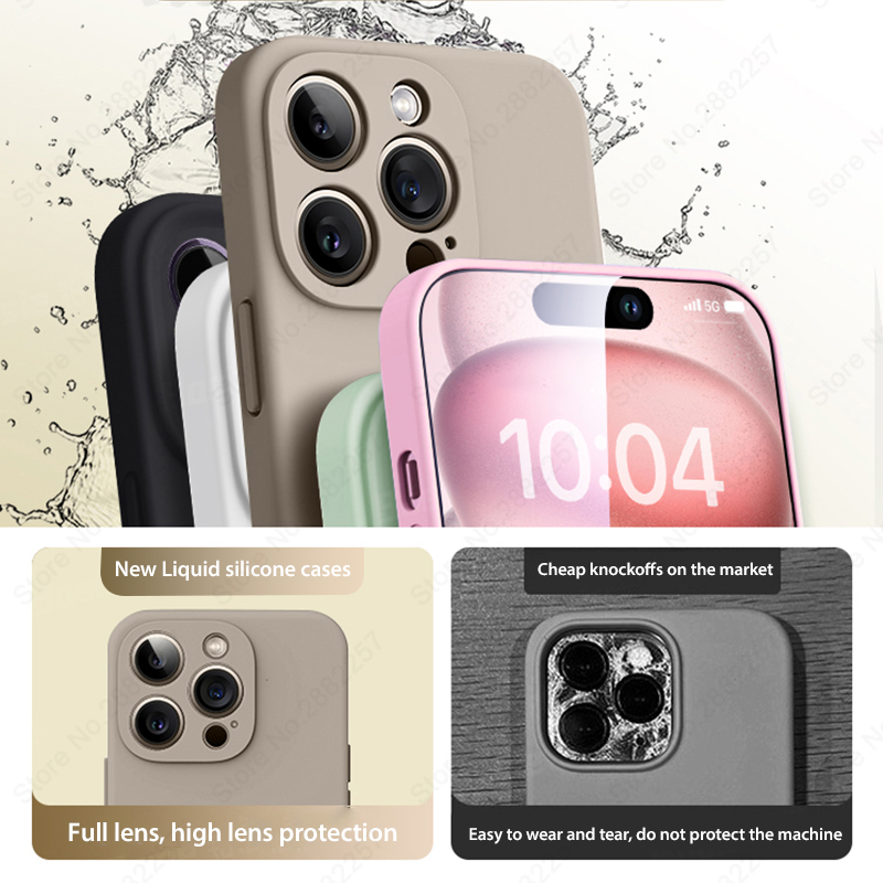 Lüks orijinal sıvı silikon kıl - Phone Accessories Online incelemesi ve fiyatı