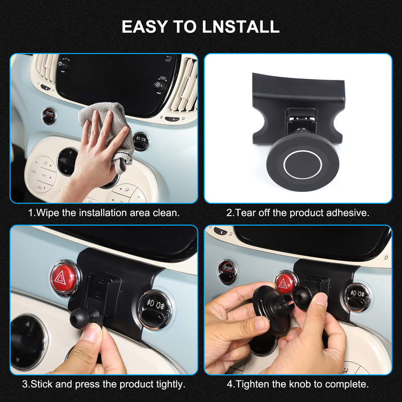 Fiat 500 2007-2026 için merkez - Phone Accessories Under 500 incelemesi ve fiyatı