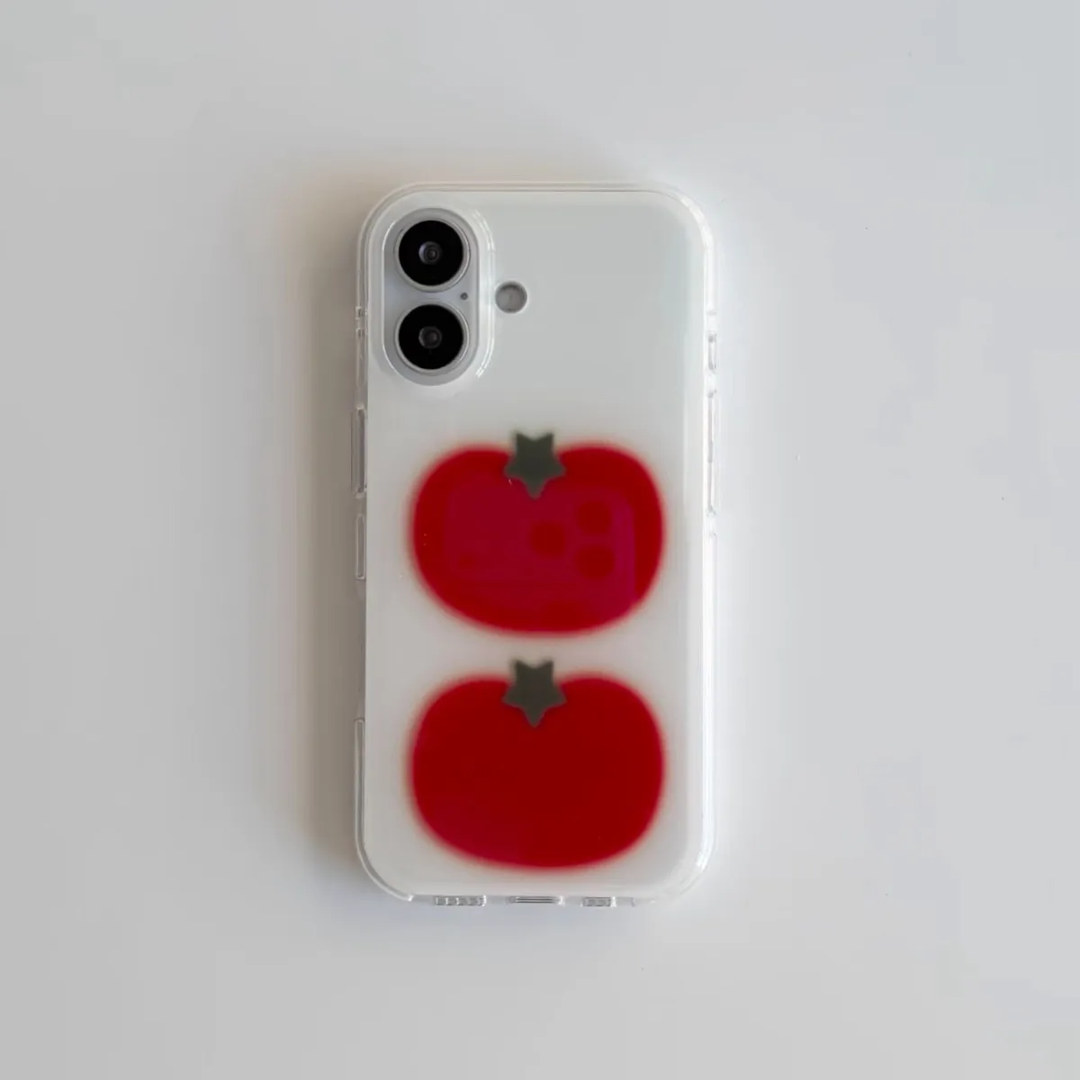 Kore Tarzı İki Ted Domates Kar - Y2K Phone Accessories incelemesi ve fiyatı