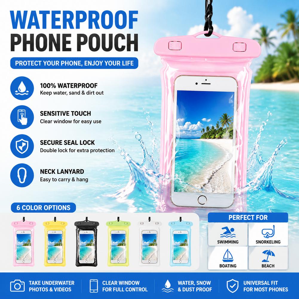 Şeffaf Su Geçirmez Telefon Kıl - Phone Accessories Pouch incelemesi ve fiyatı