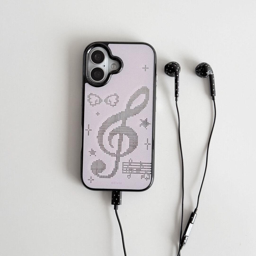 Kore Pembe Mozaik Nota Desenli - Y2K Phone Accessories incelemesi ve fiyatı